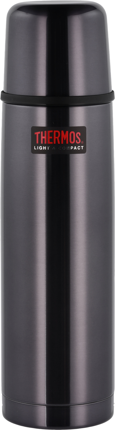 Termoflaske Light og Compact 0,75 Liter Midnight Blue Stål