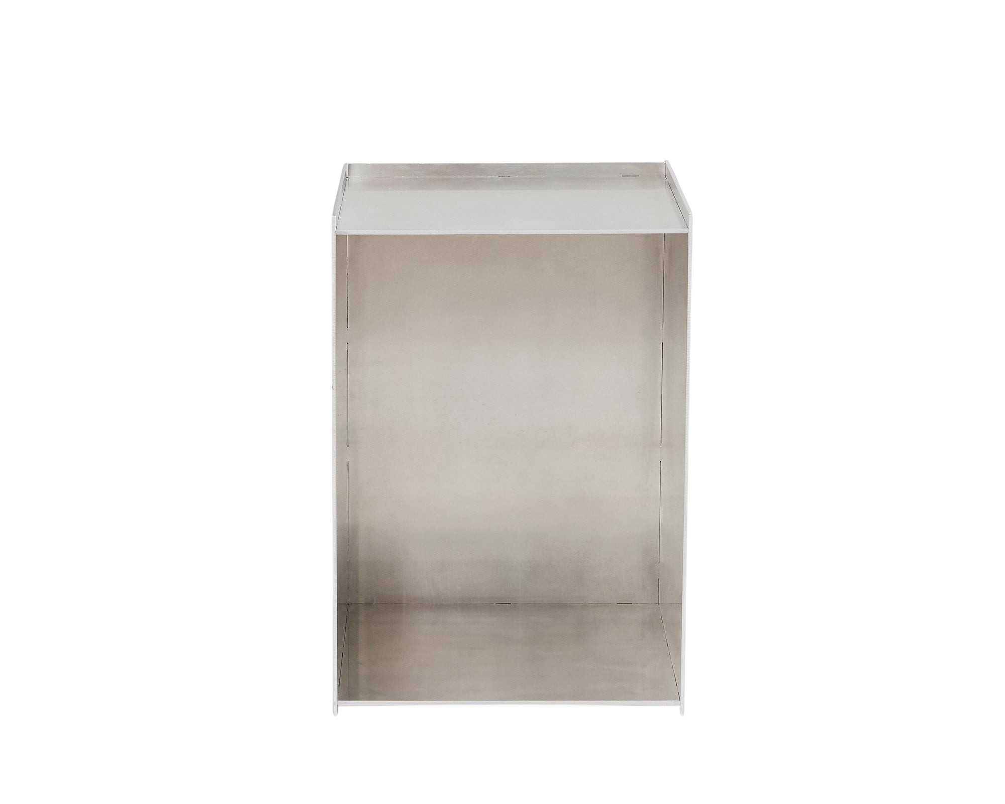 Rivet Box Table | Aluminum