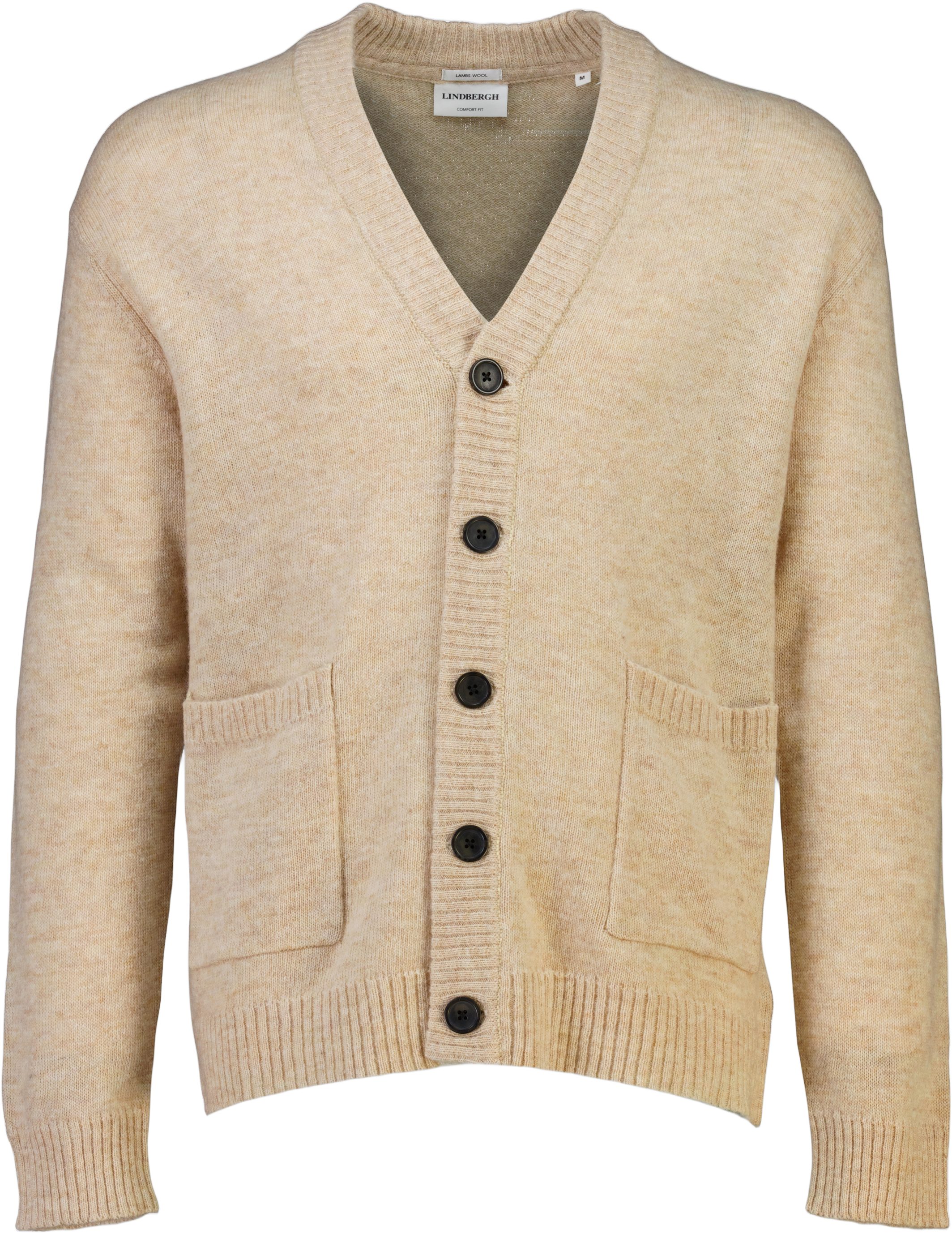 Lambswool Button Cardigan