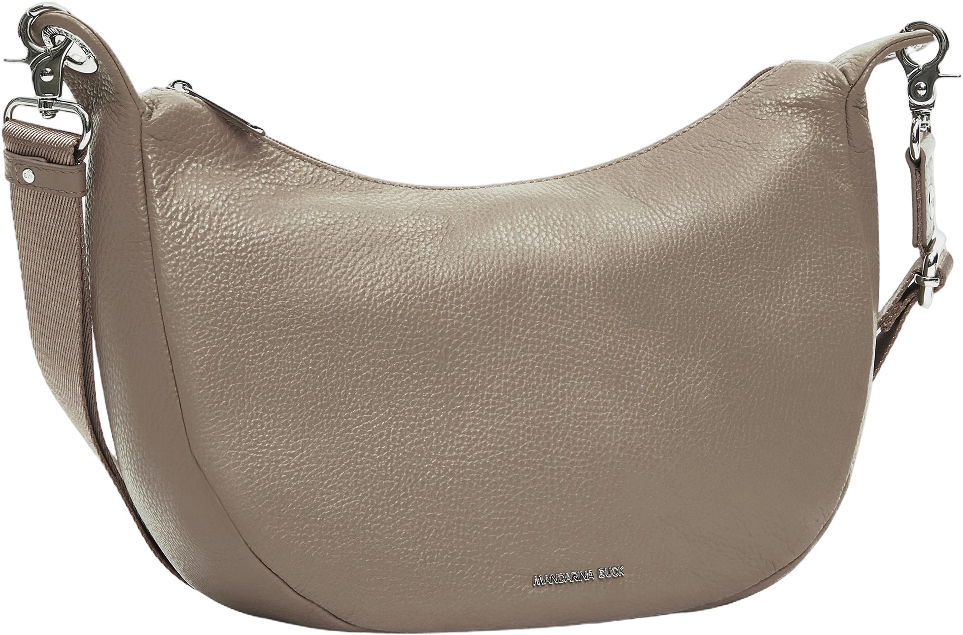 Mellow Leather Hobo / Warm Taupe