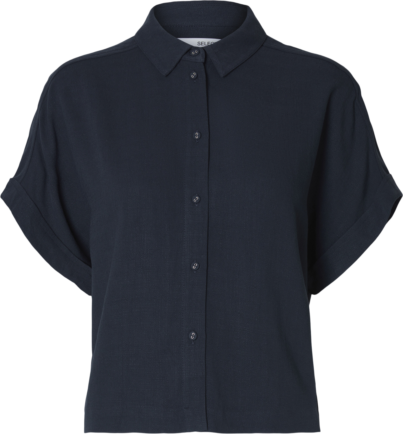 Slfviva SS Cropped Shirt Noos