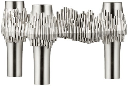 Quist Candle Holder Brushed Chrome