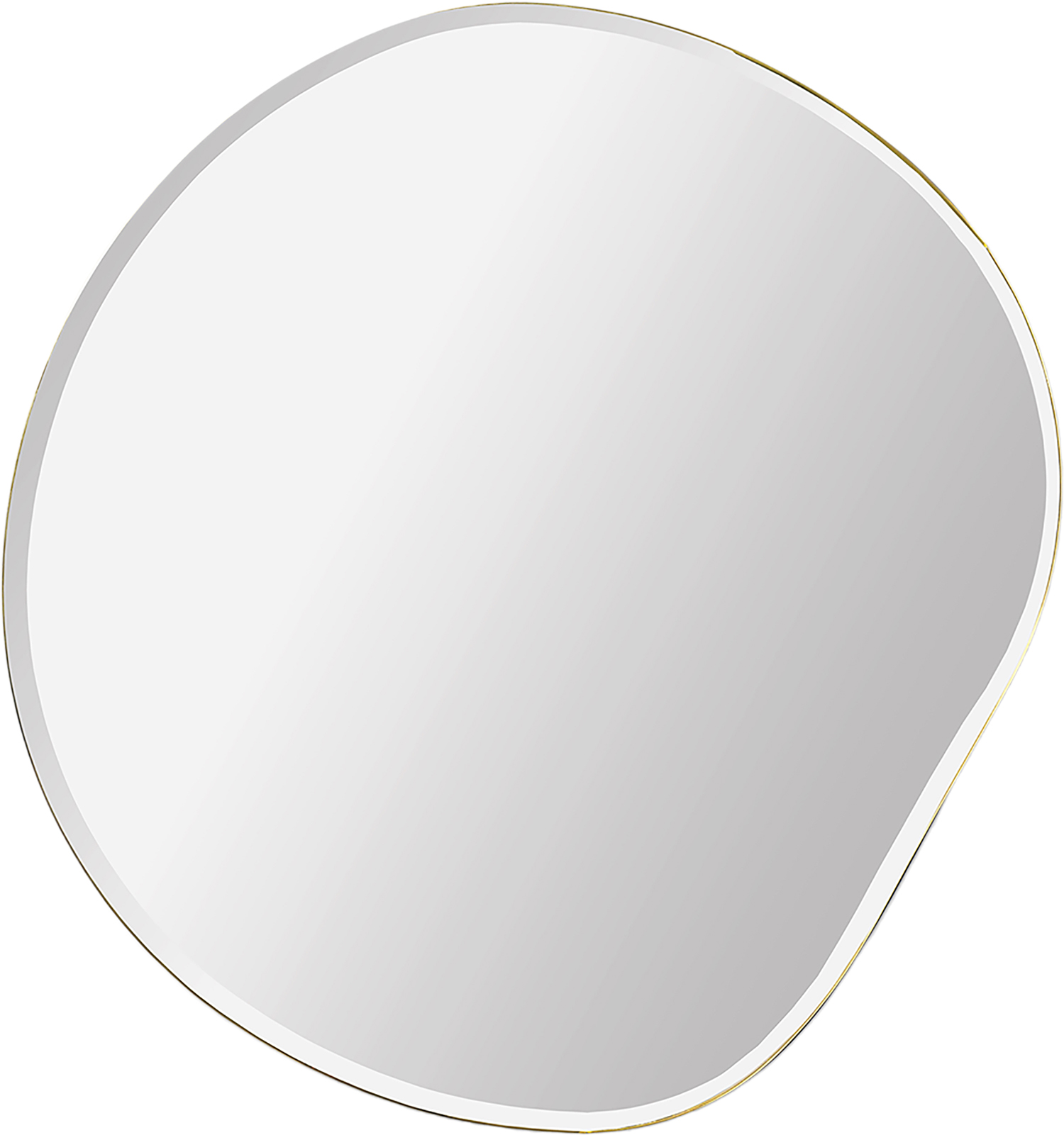 Pond Mirror Small - Brass