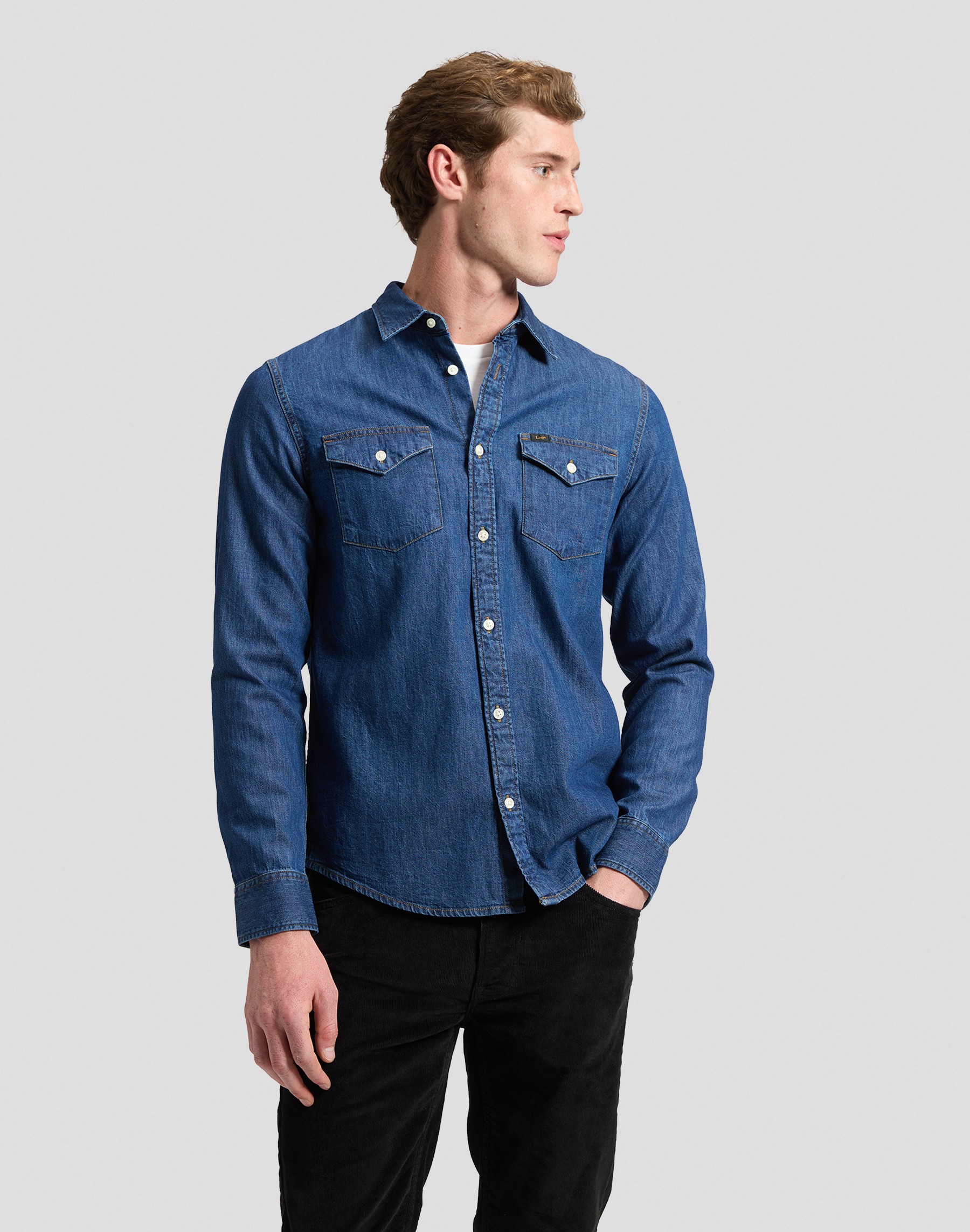 Regular_Shirt Flash_Mountain - Køb til DKK 419 - Spar 40%