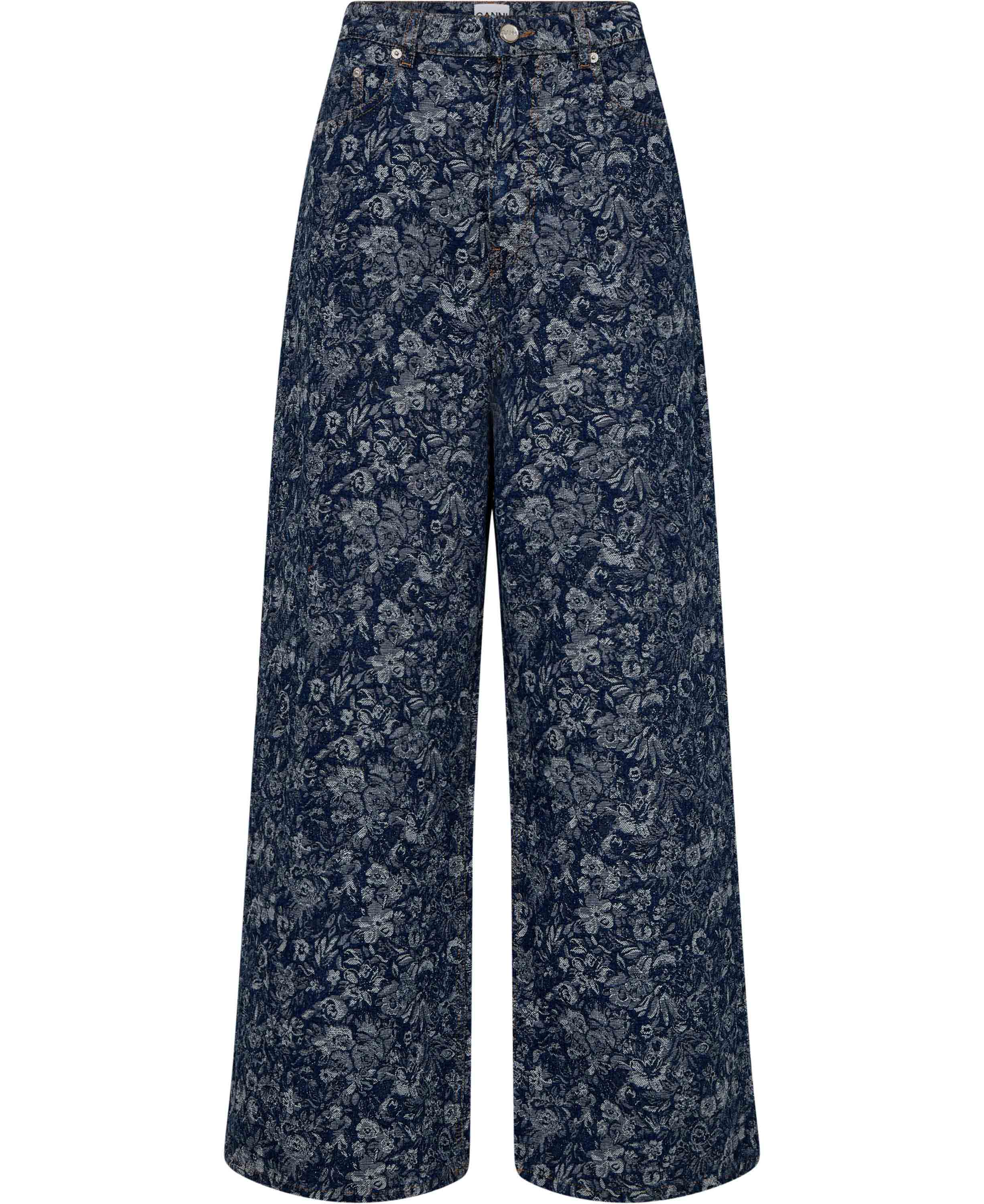 Tapestry Denim Baggy Jeans