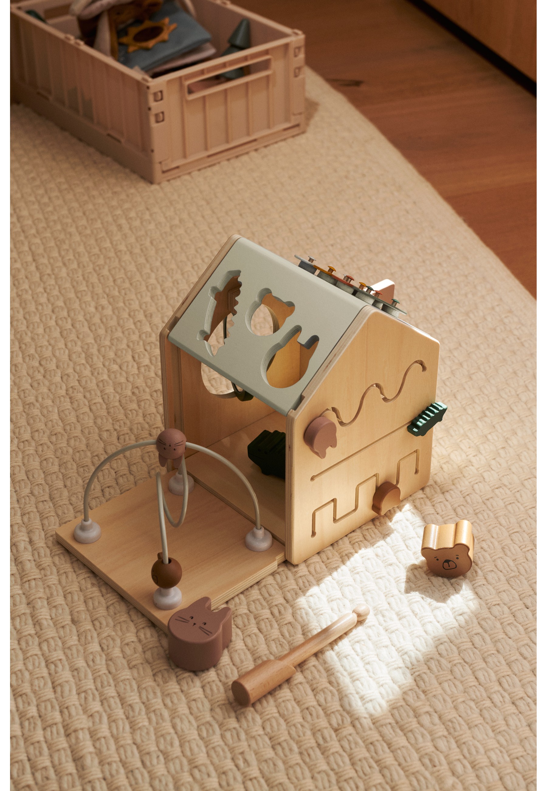 Lucas Activity Cube Tuscany Rose mu