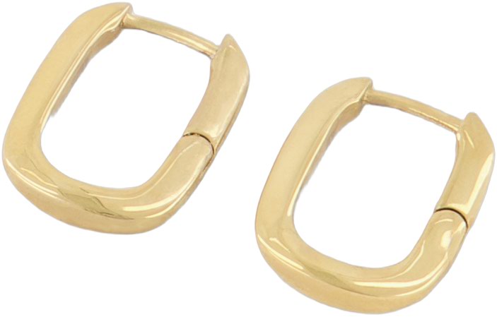 Earrings Oval Small