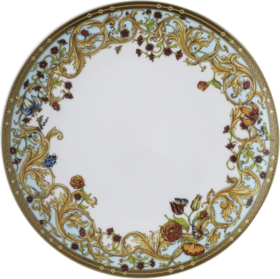 Plate 28cm, Le Jardin de Versace, Versace