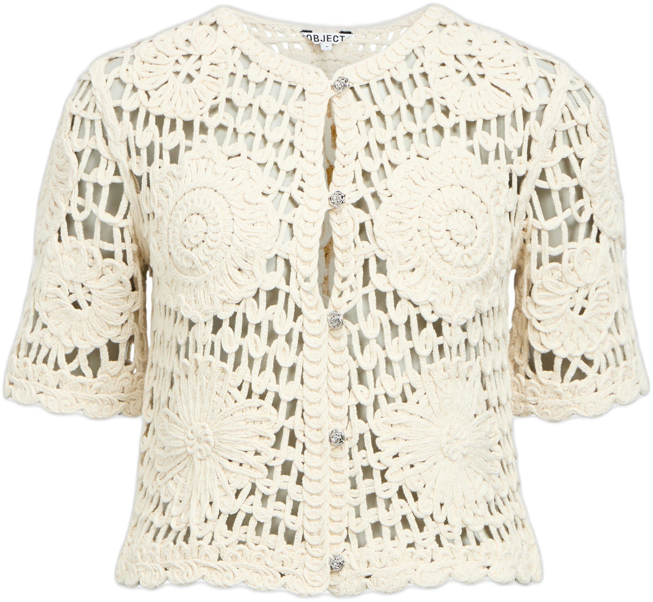 Objminga RE S/S Knit Cardigan 144