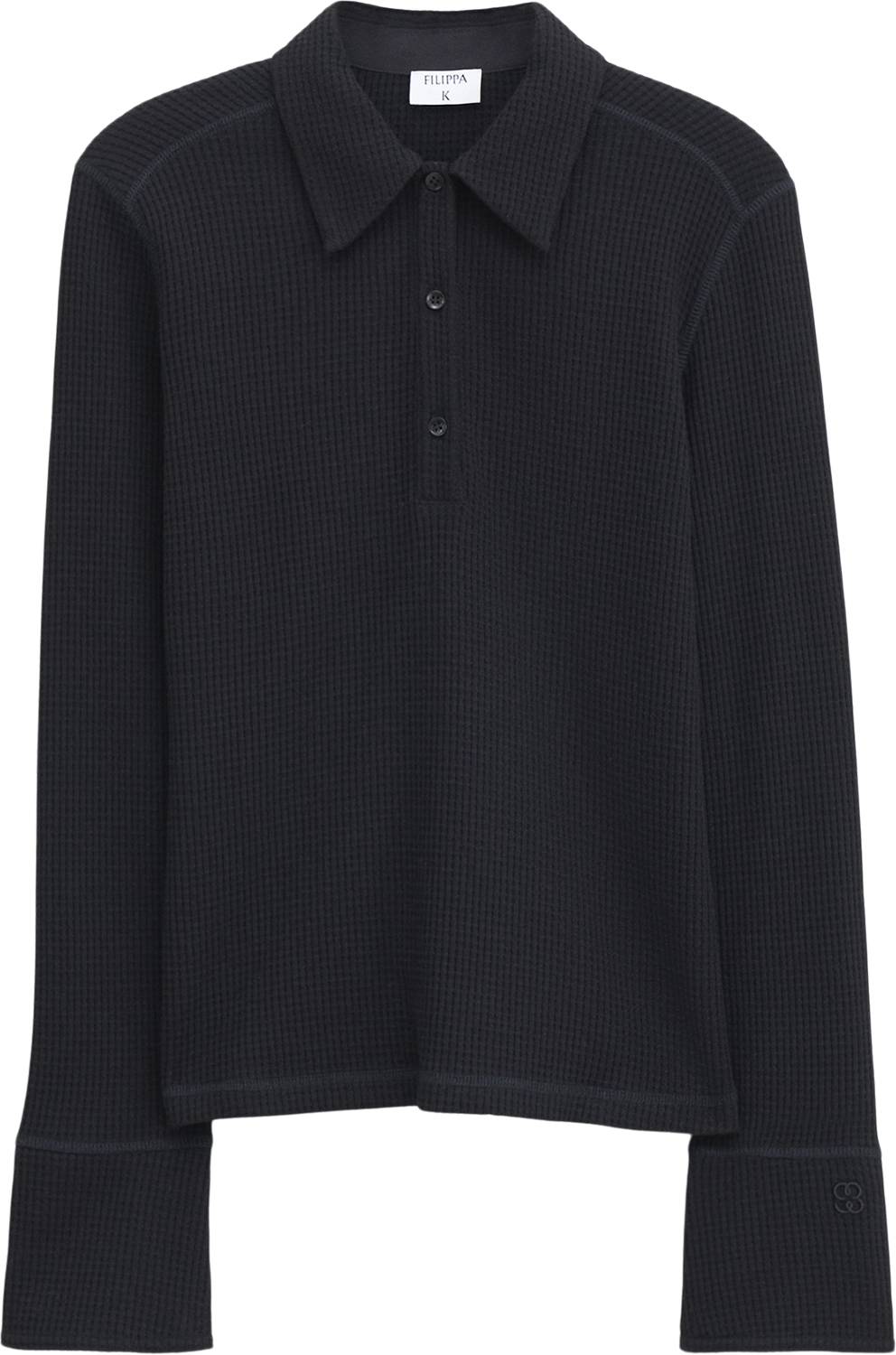 Waffle Polo Shirt