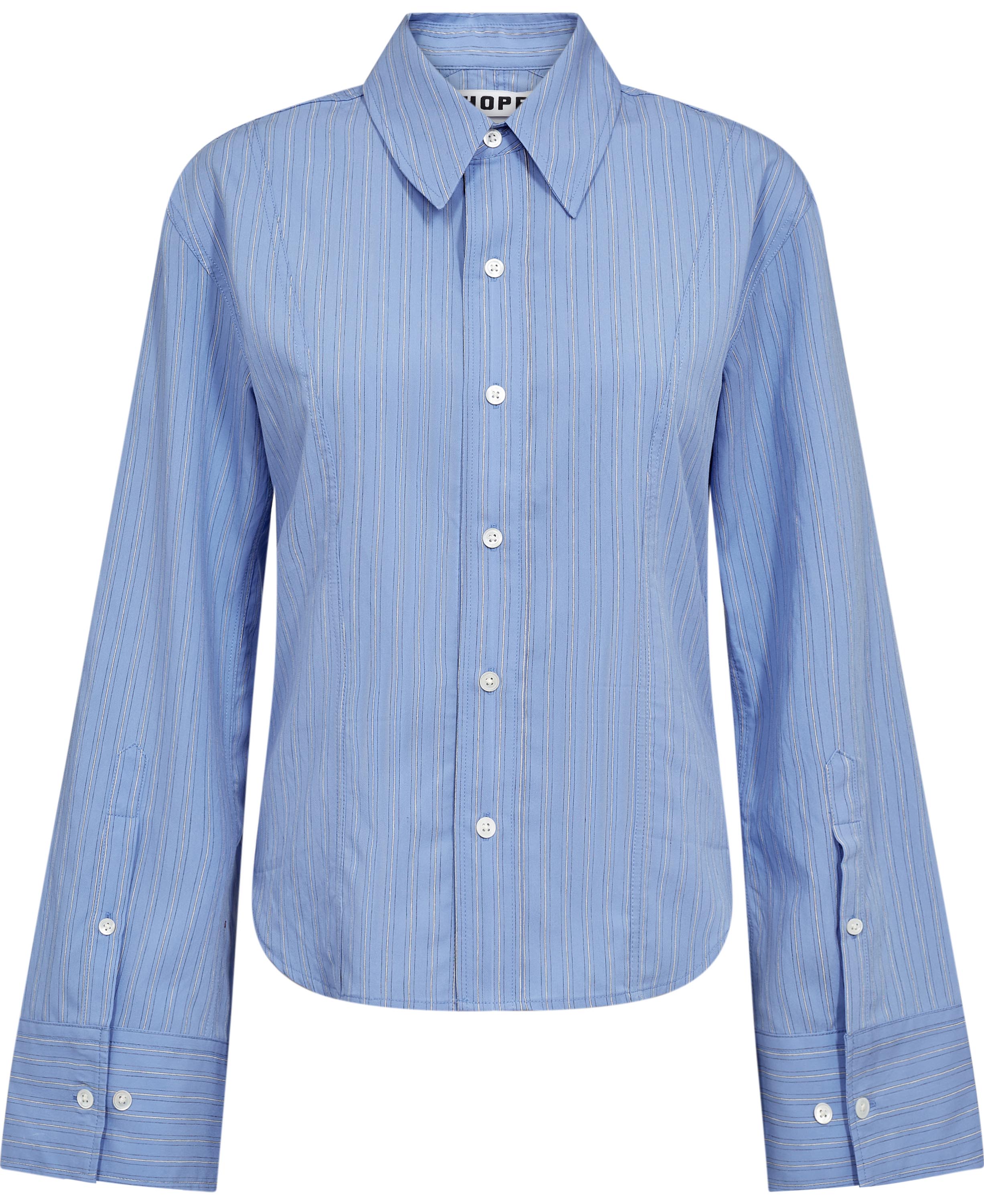 Shape Shirt Fresh Blue Stripe36