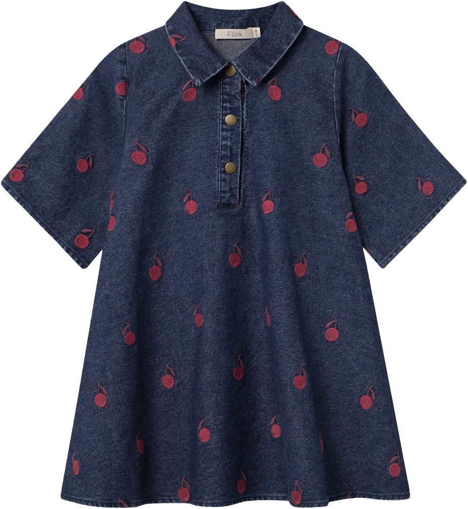 Donna Embr Shirt Dress
