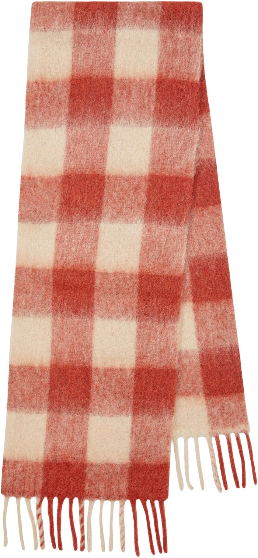 Check Mincho Scarf