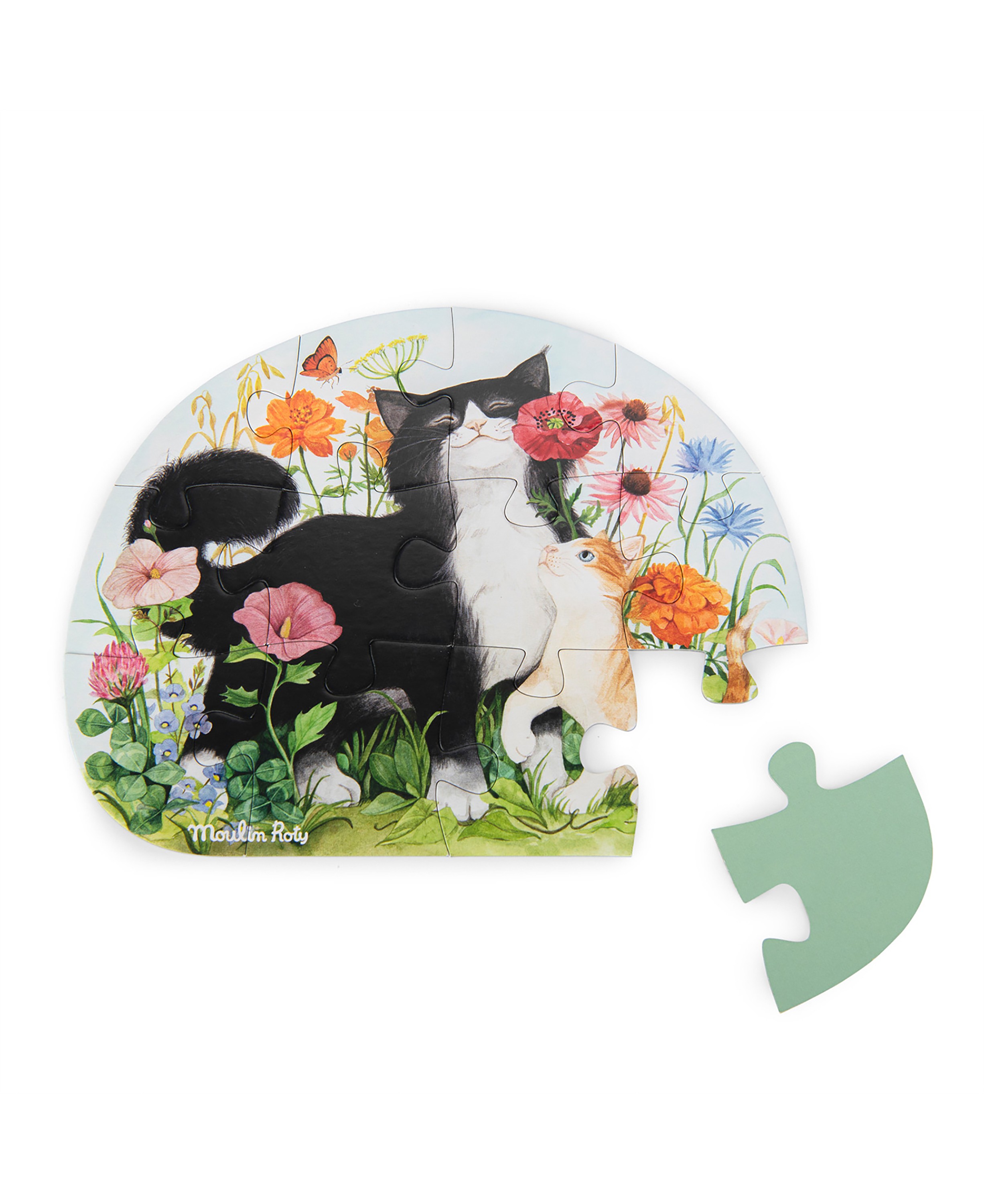 Moulin Roty Puslespil 4×12 brk – Le Jardinier
