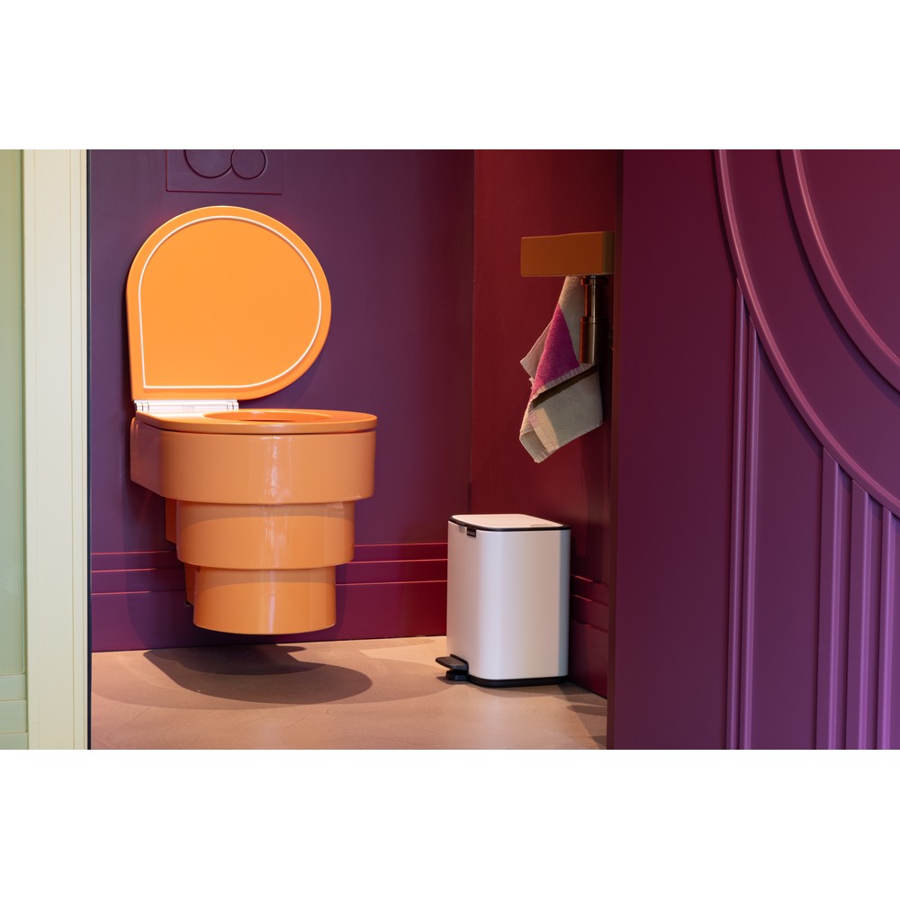 Bo Pedalspand 7 ltr. White Bo Pedalspand 7 ltr. White