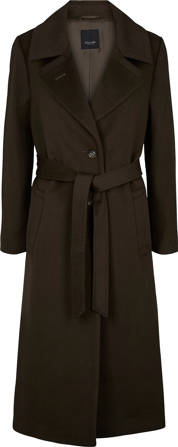 Cashmere Coat W Clareta Belt Long