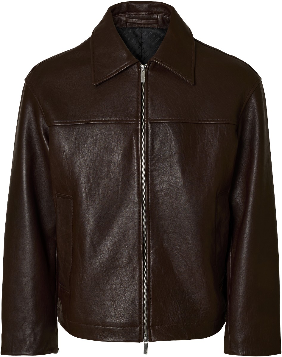 Slmnoah Leather Blouson