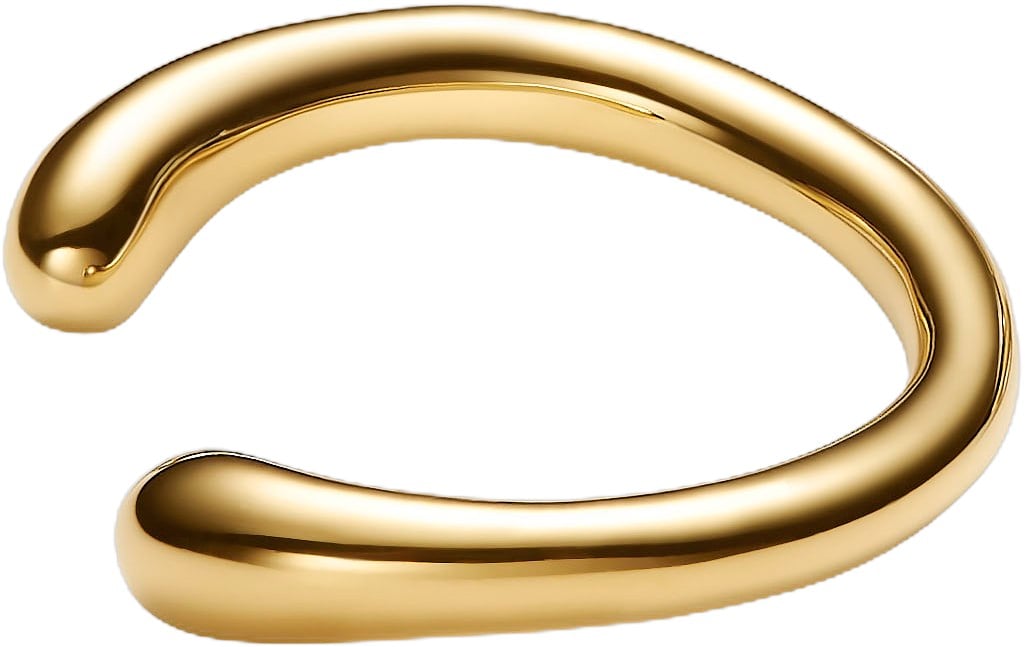 Curl Earcuff Small Gold
