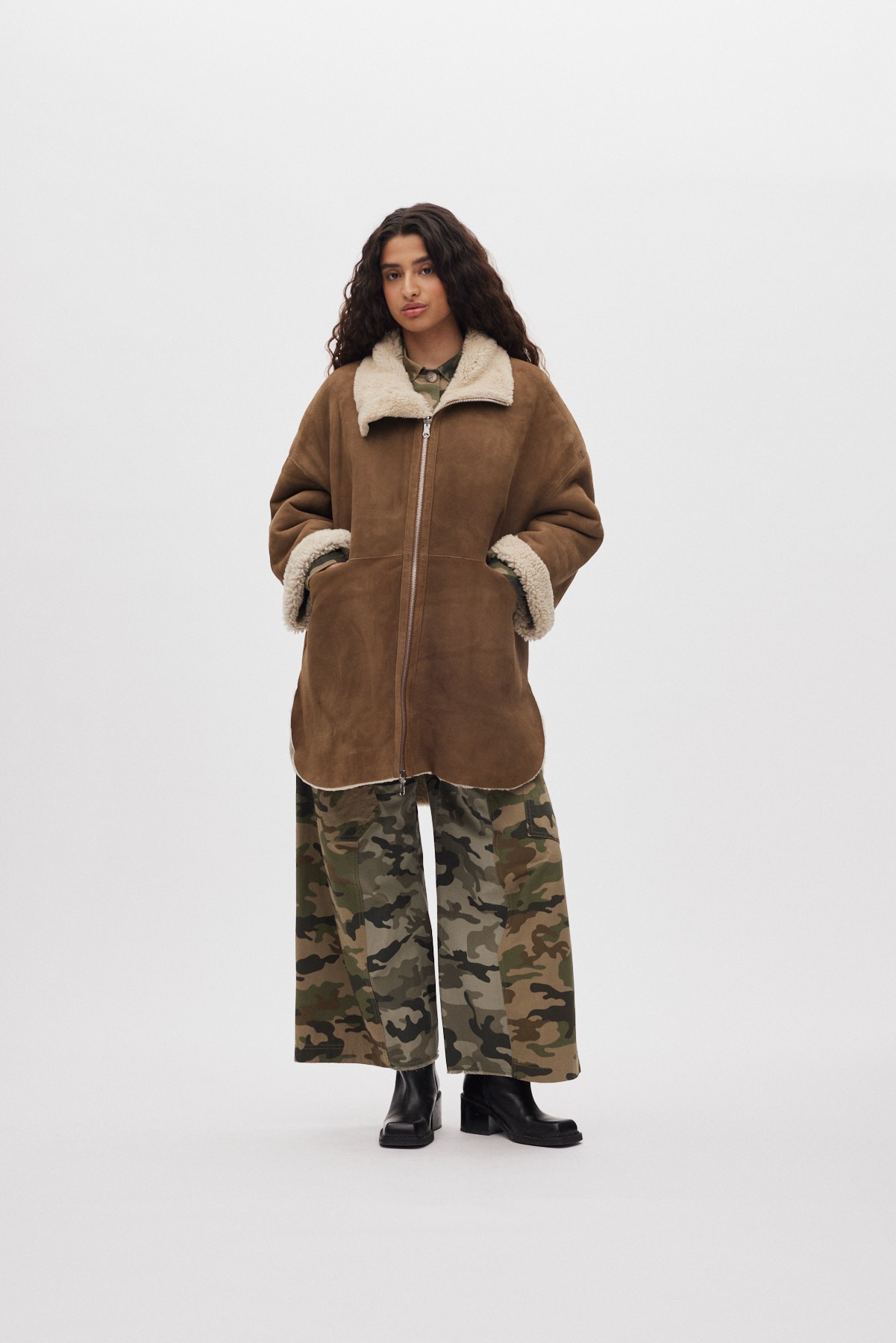 Shearling Coat Ejsa