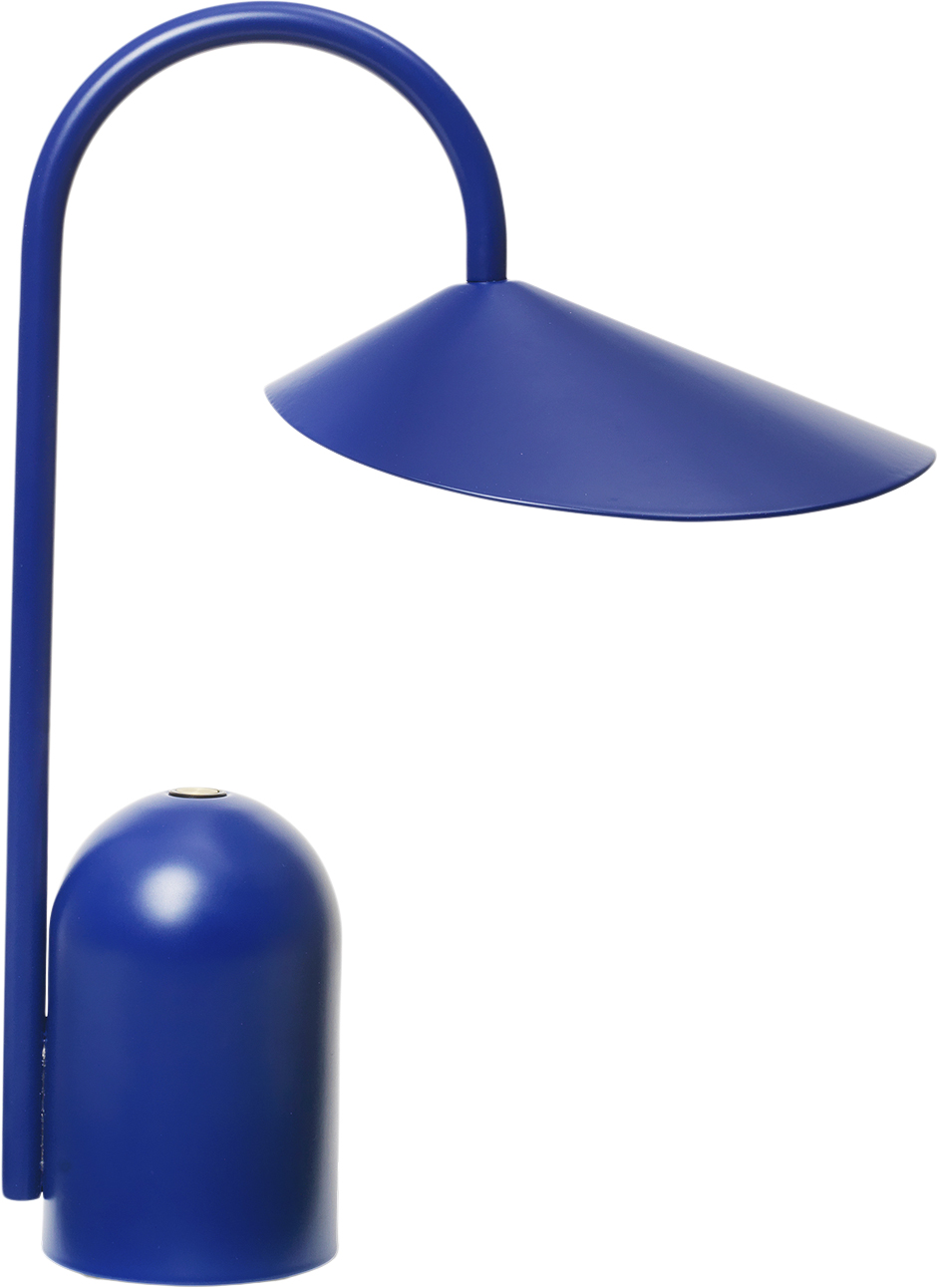 Arum Portable Lamp Bright Blue