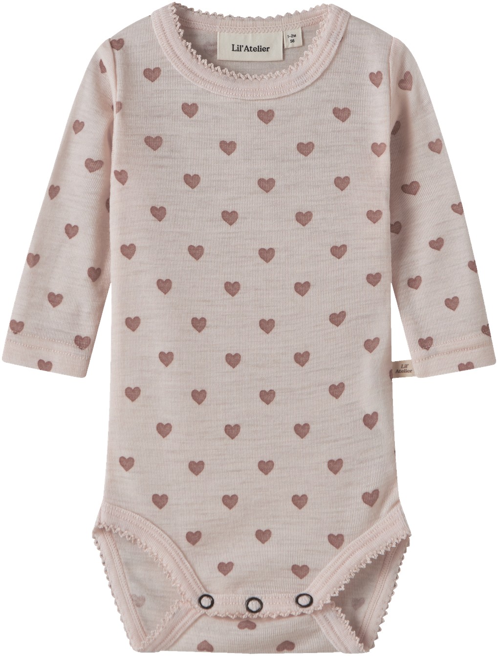 Nbfnoel NIA Wool LS Slim Body LIL N