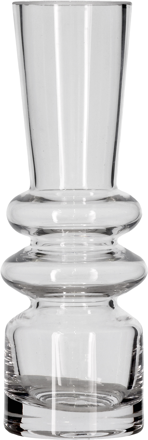 Vase Trio Clear Glas