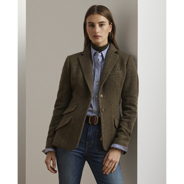 Wool Herringbnjacket
