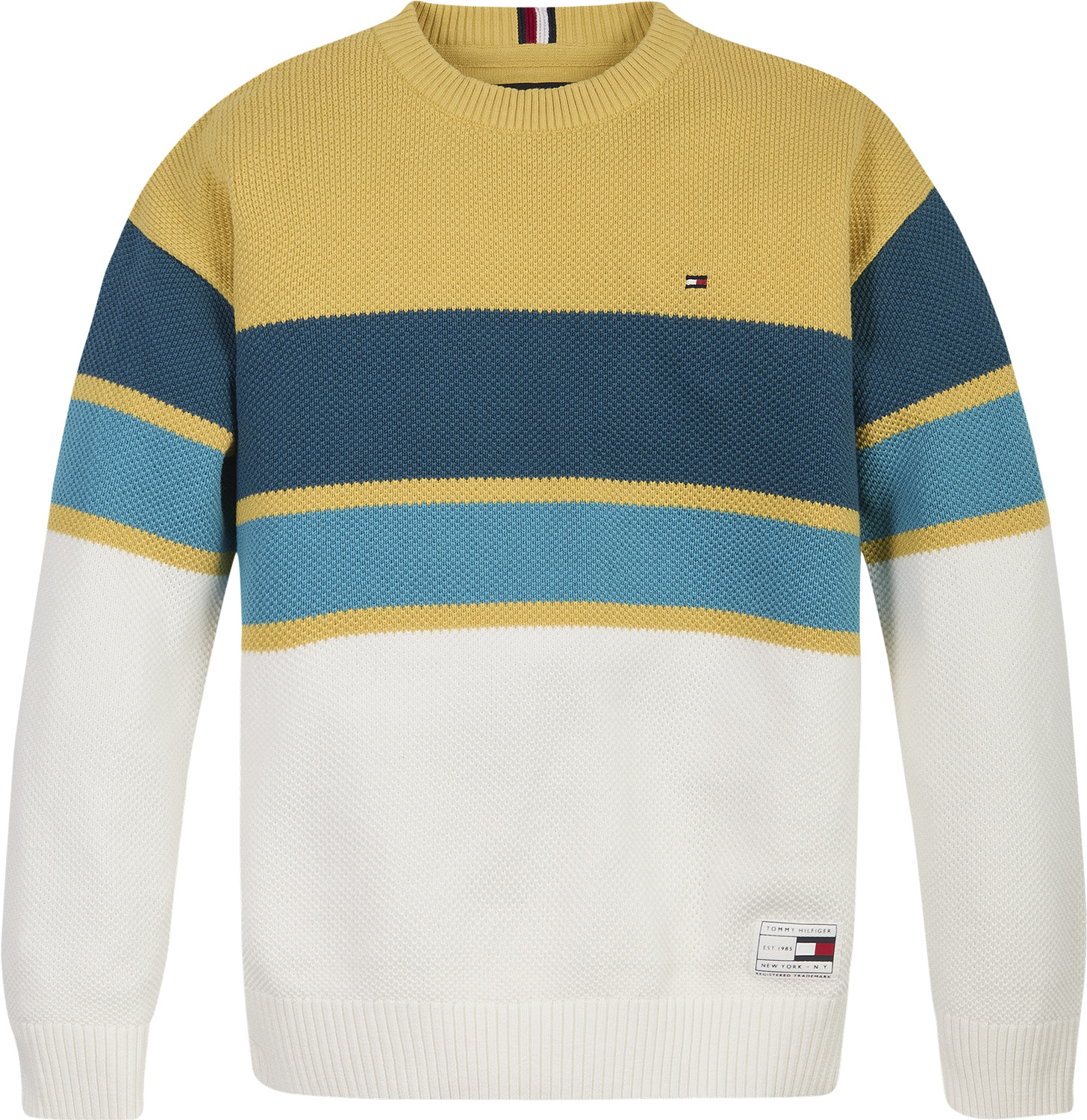 Structure Rugby Stripe Sweater Fra Tommy Hilfiger