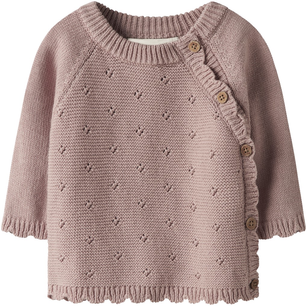 Nbflaguna LS Wrap Knit LIL Noos