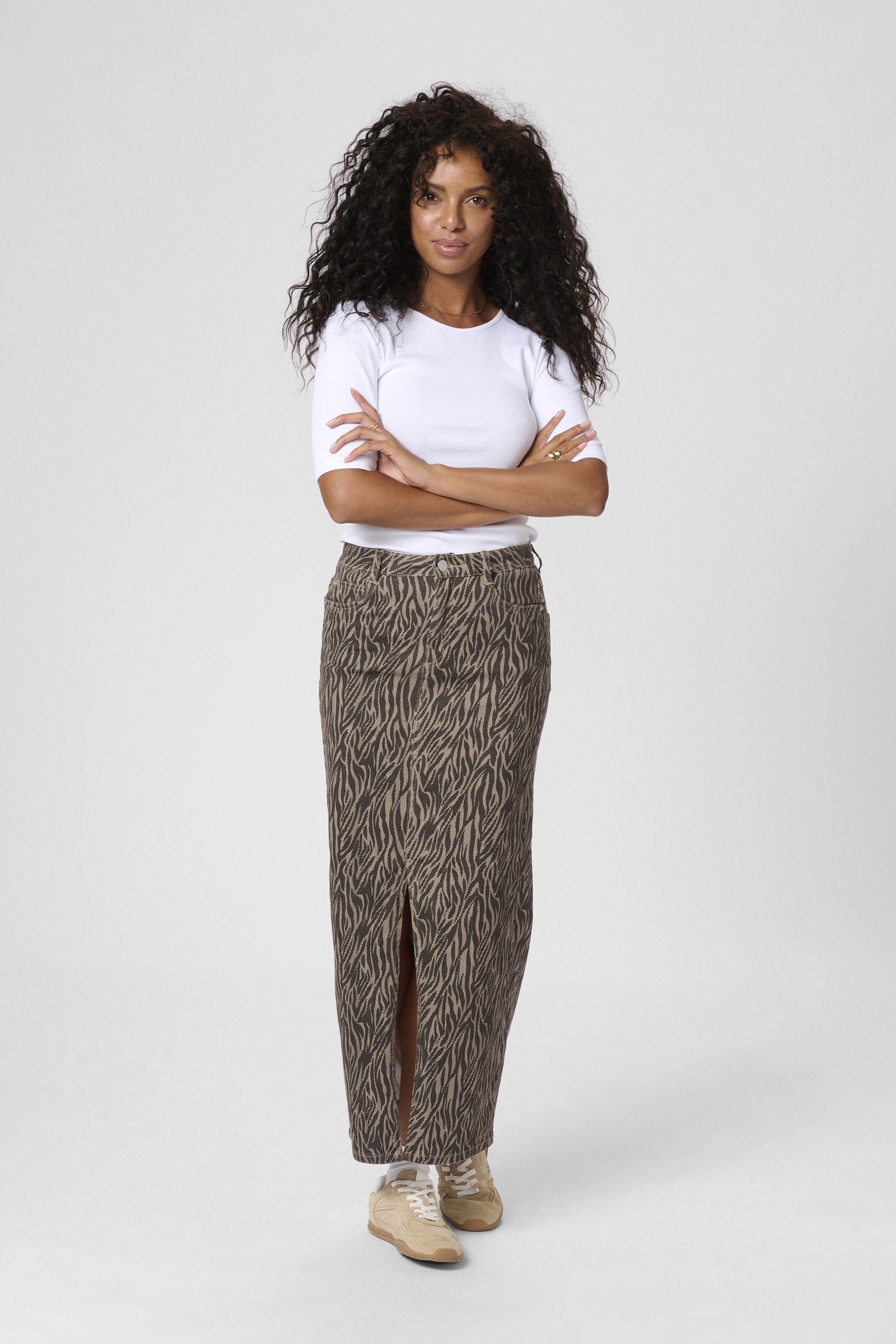 Kaleondra Denim Skirt