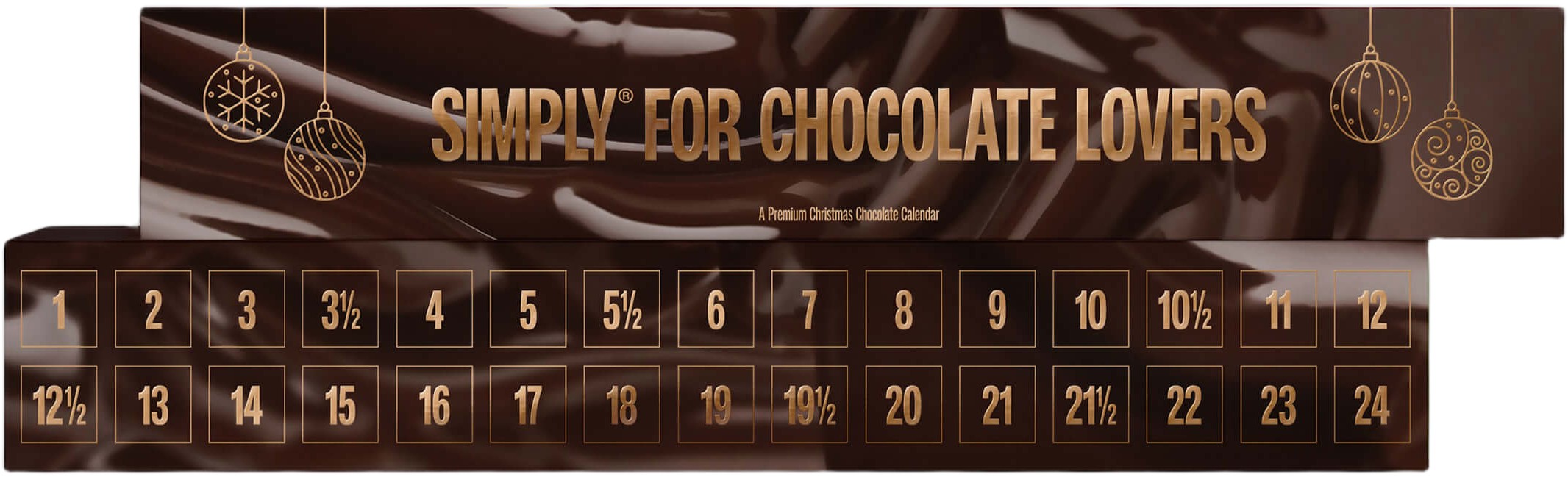 Chokoladejulekalender - Simply® FOR Chocolate Lovers