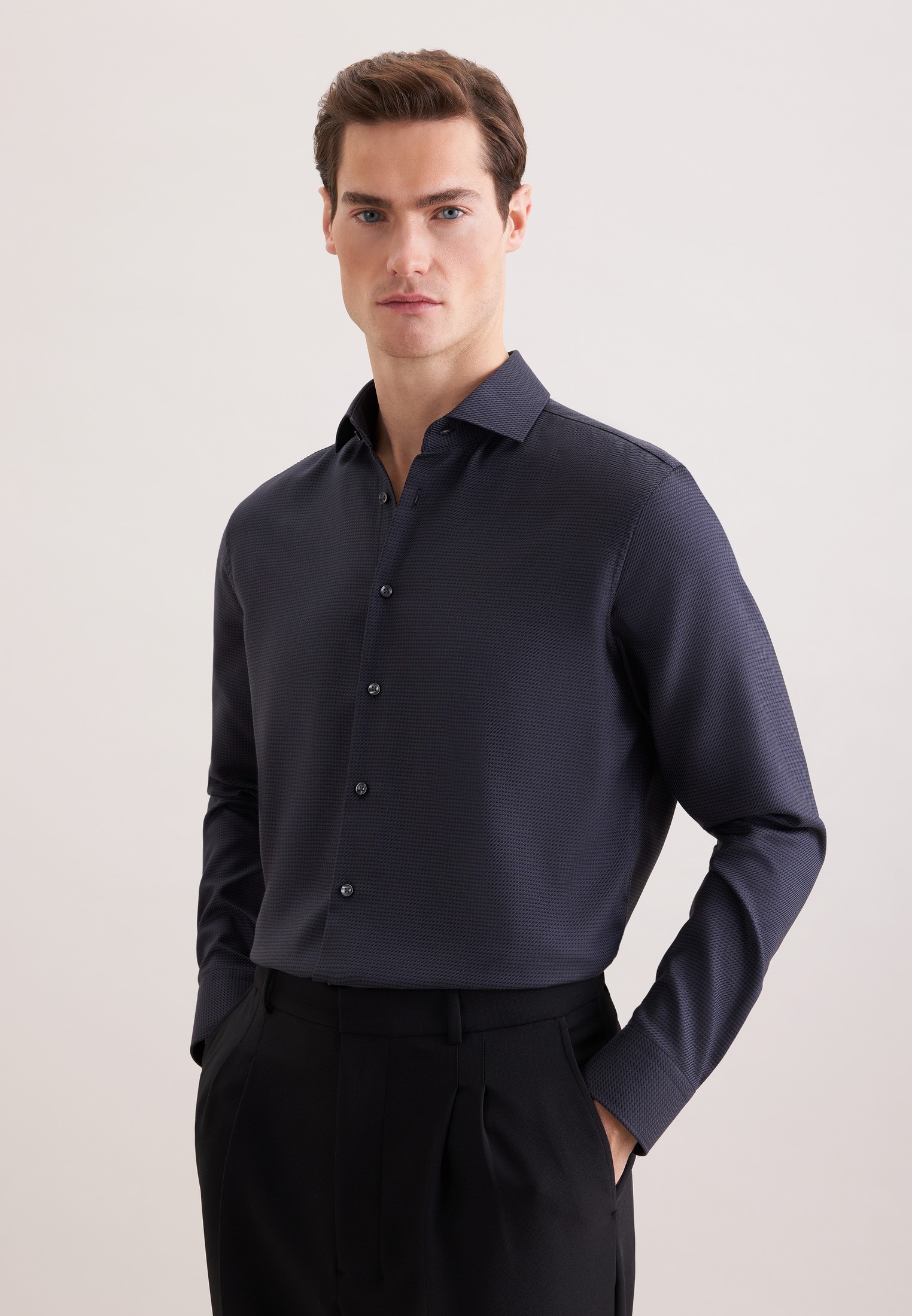Business Shirt Regular 1/1 Kentcollar Structure