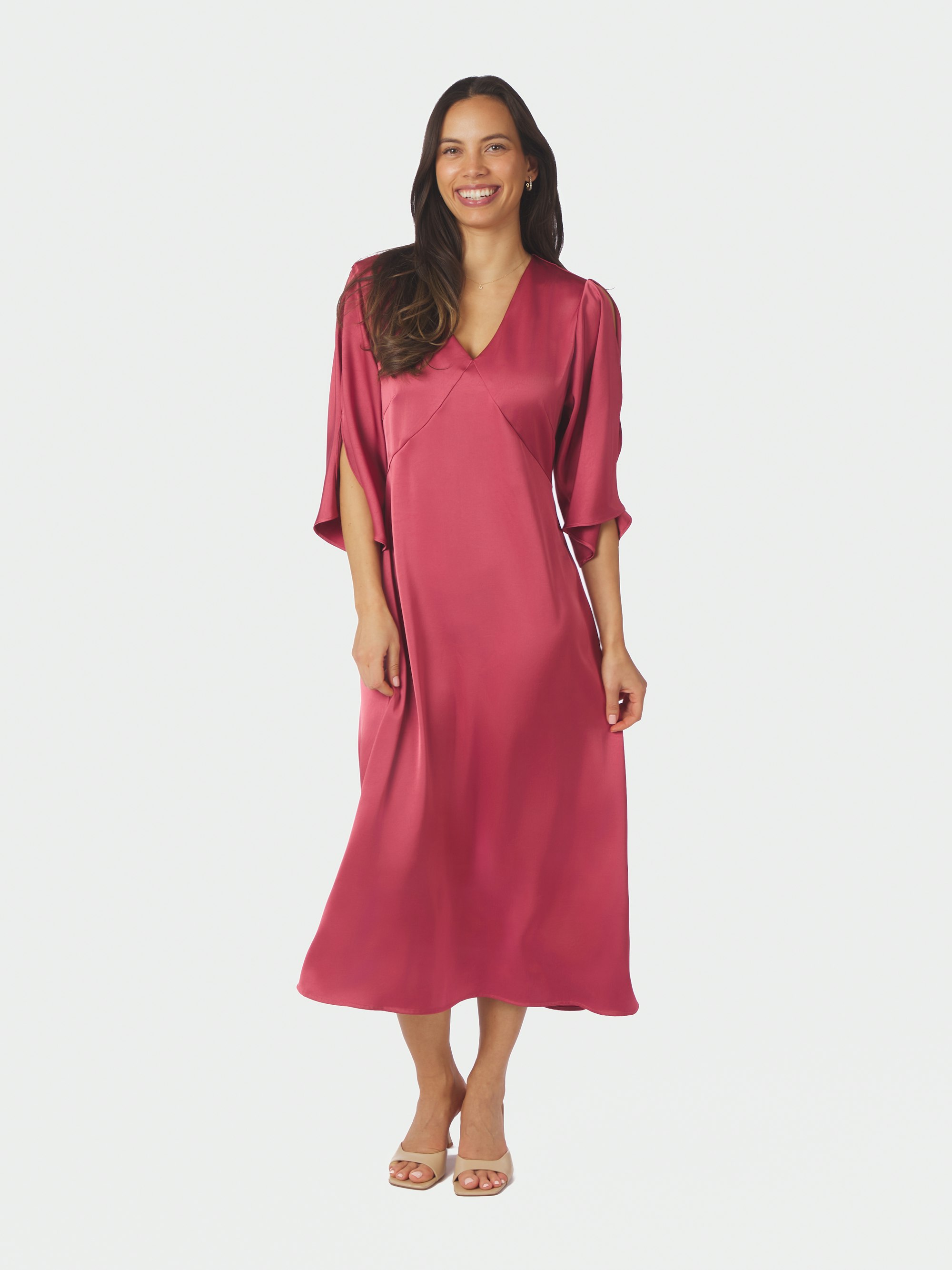 Remara Heavy Sateen Dress