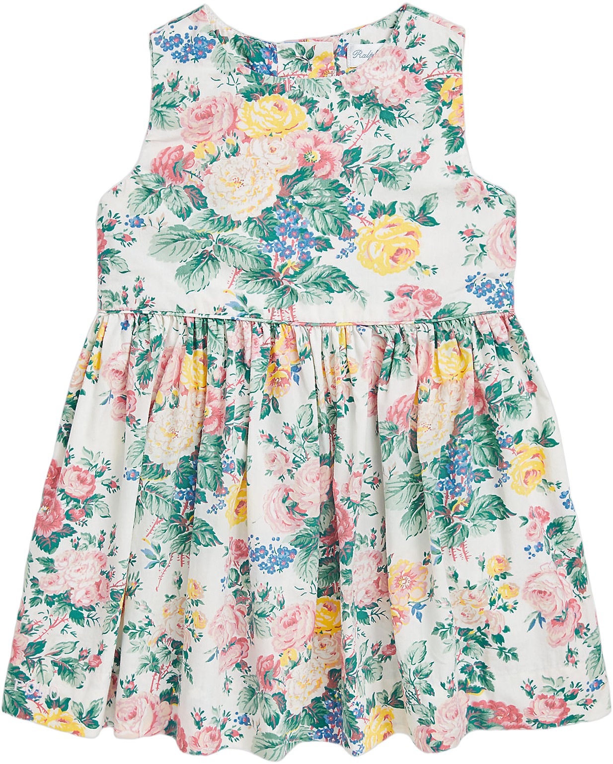 Printed 50s Poplinslvlssfldres