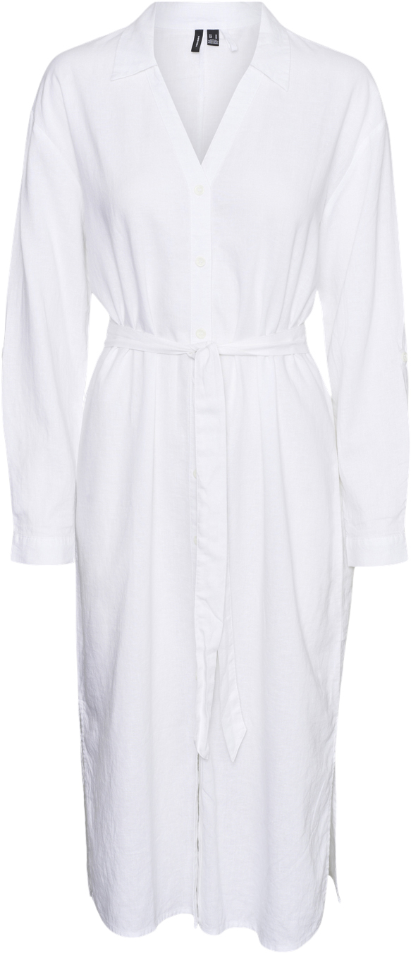 Vmlinn Loose Calf Shirt Wvn Noos