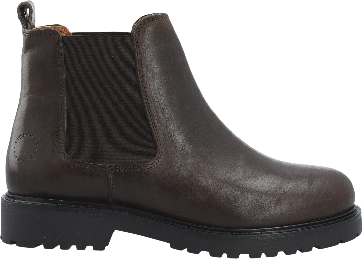 Casaya Chelsea Warm Lined Water Repellent Pull up Leather