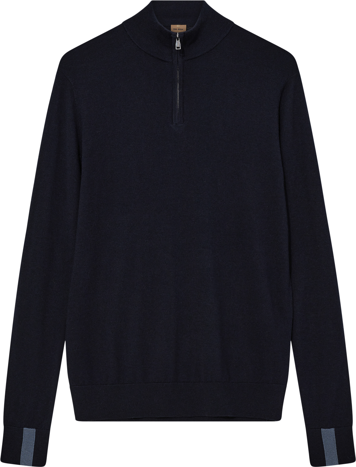 Mmgadam Soft Zip Turtle Neck Knit