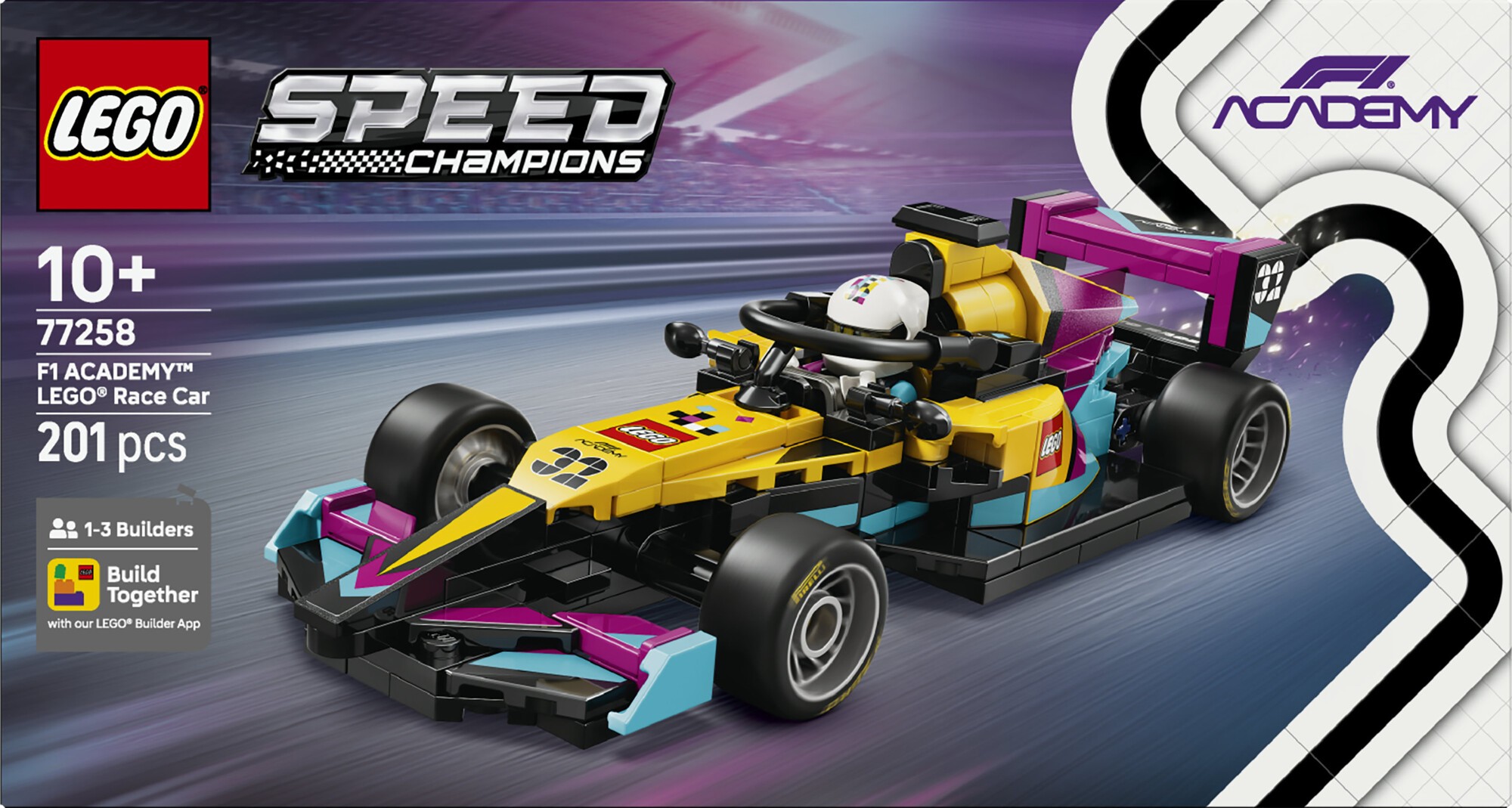 77258 F1 Academy Lego rac