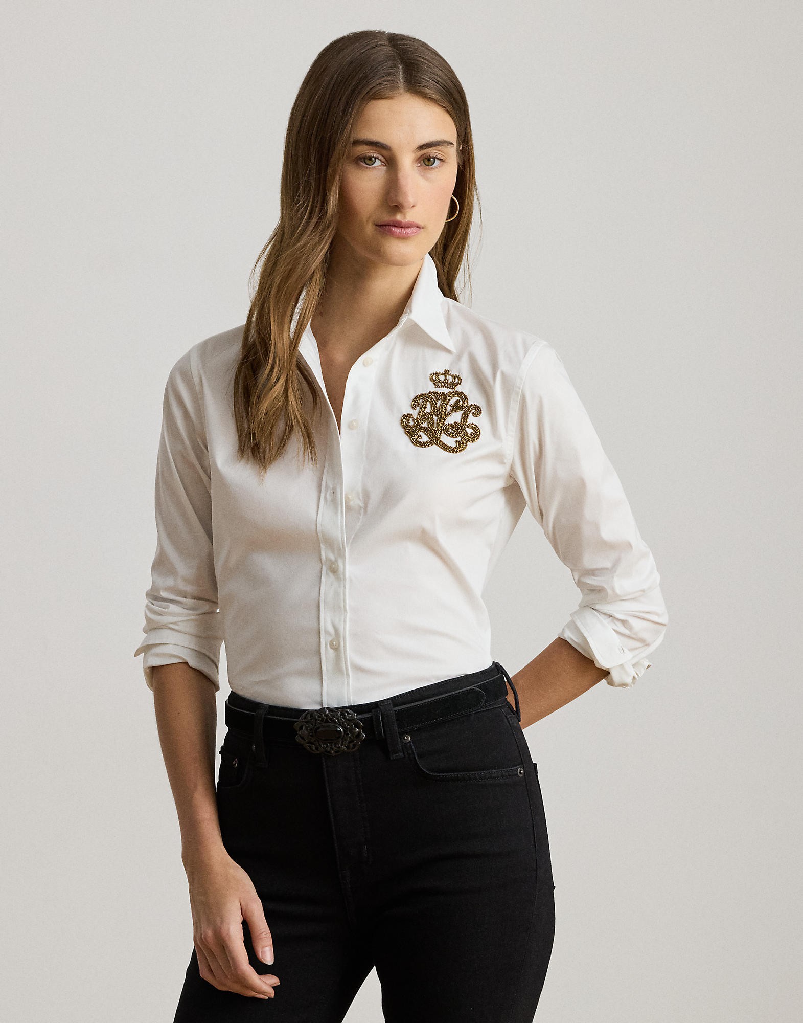 Silky Strtch Cottonshirt