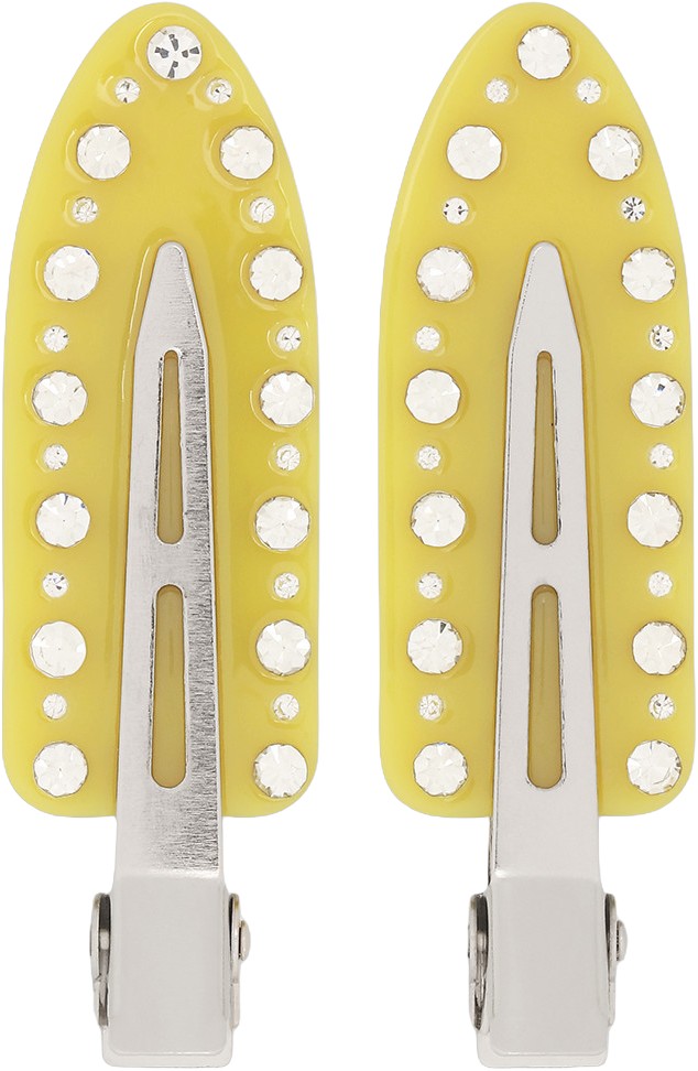No Crease Crystal Clips // 2 pcs