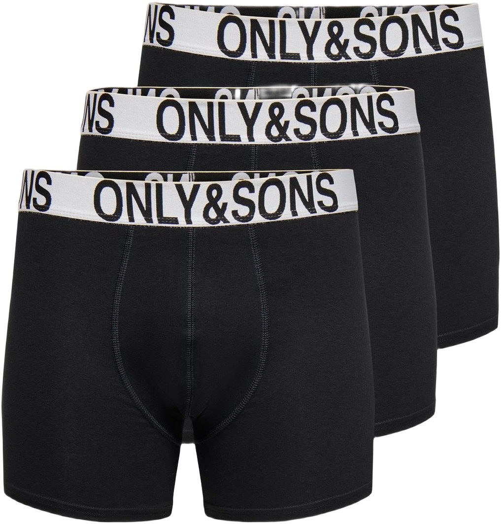 Onsbasic Solid Boxer 3pack Noos