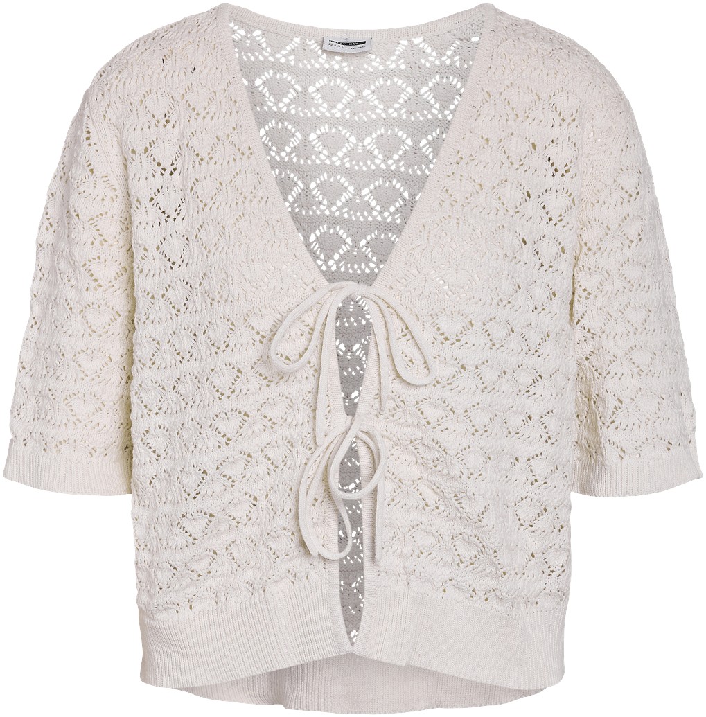 Nmlaika S/S TIE Knit TOP FWD