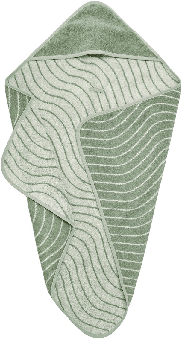 Leander Hoodie, Woodland, Økologisk Bomuld, Sage Green