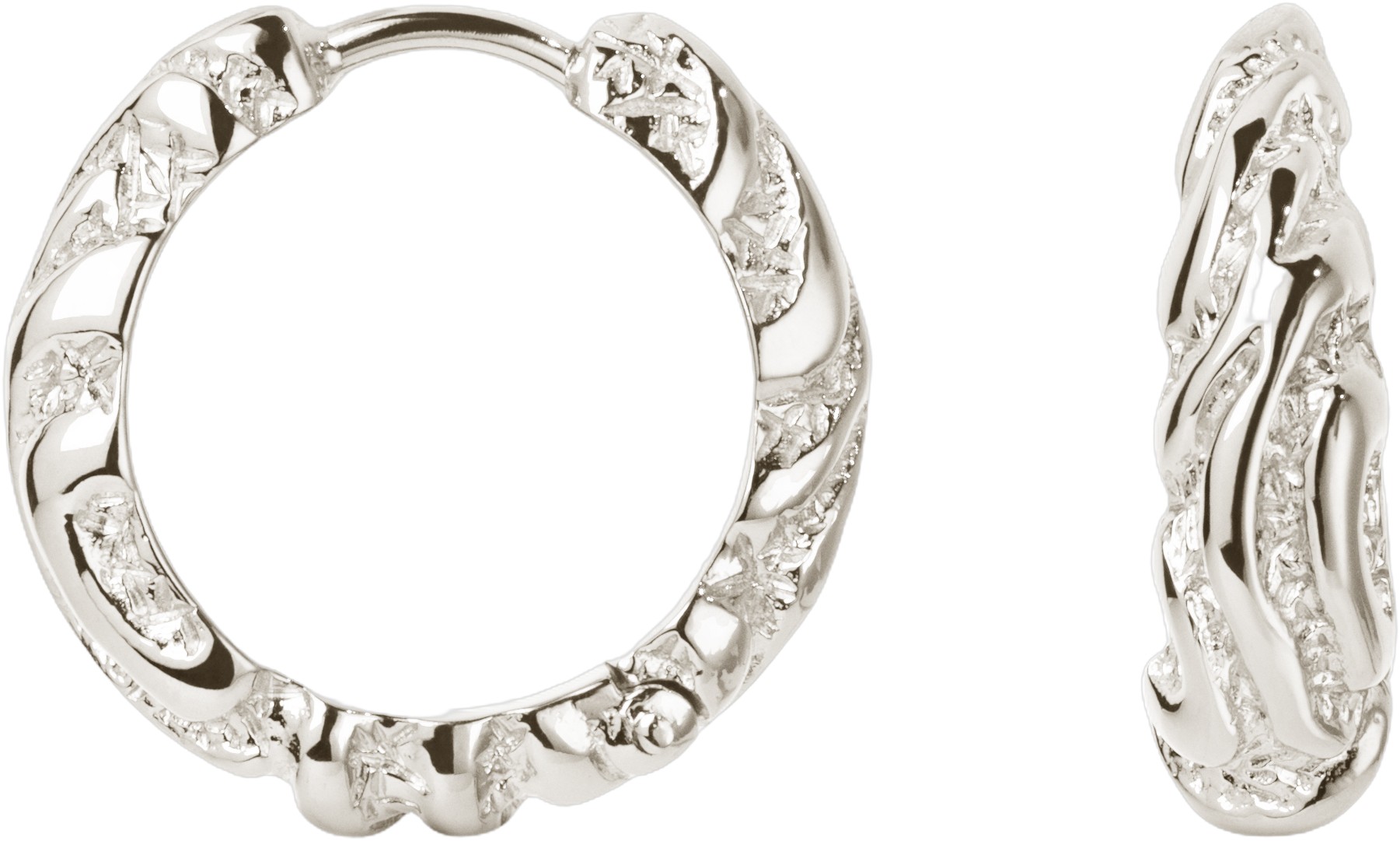 Medium Zebra Hoops