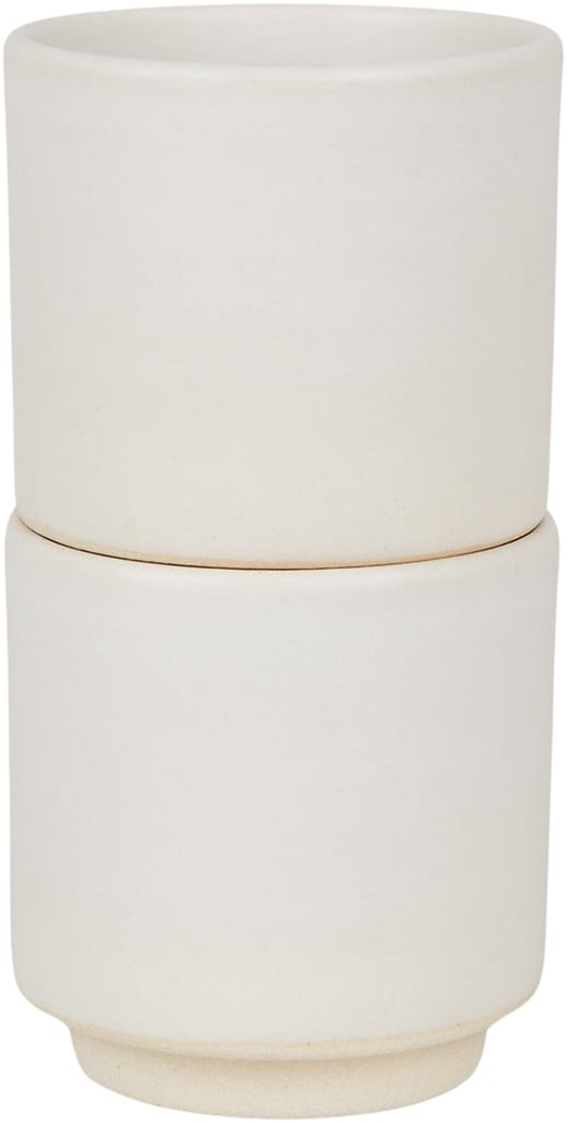 Otto Ceramic Cup Set of Two | Natural