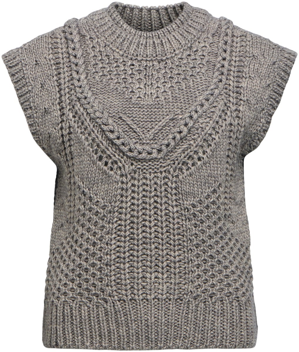 Objhinna S/L RE Knit Vest 146