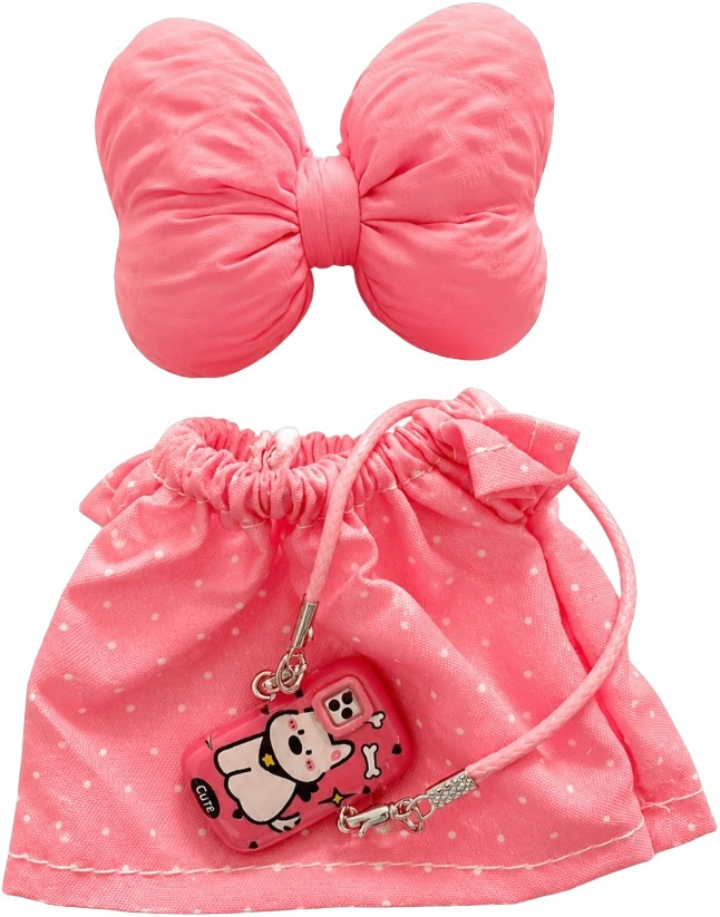 Bear Buddy, Pink Prikket Kjolesæt