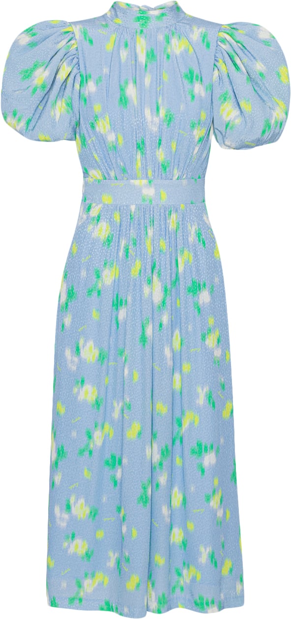 Jacquard Puffy Dress