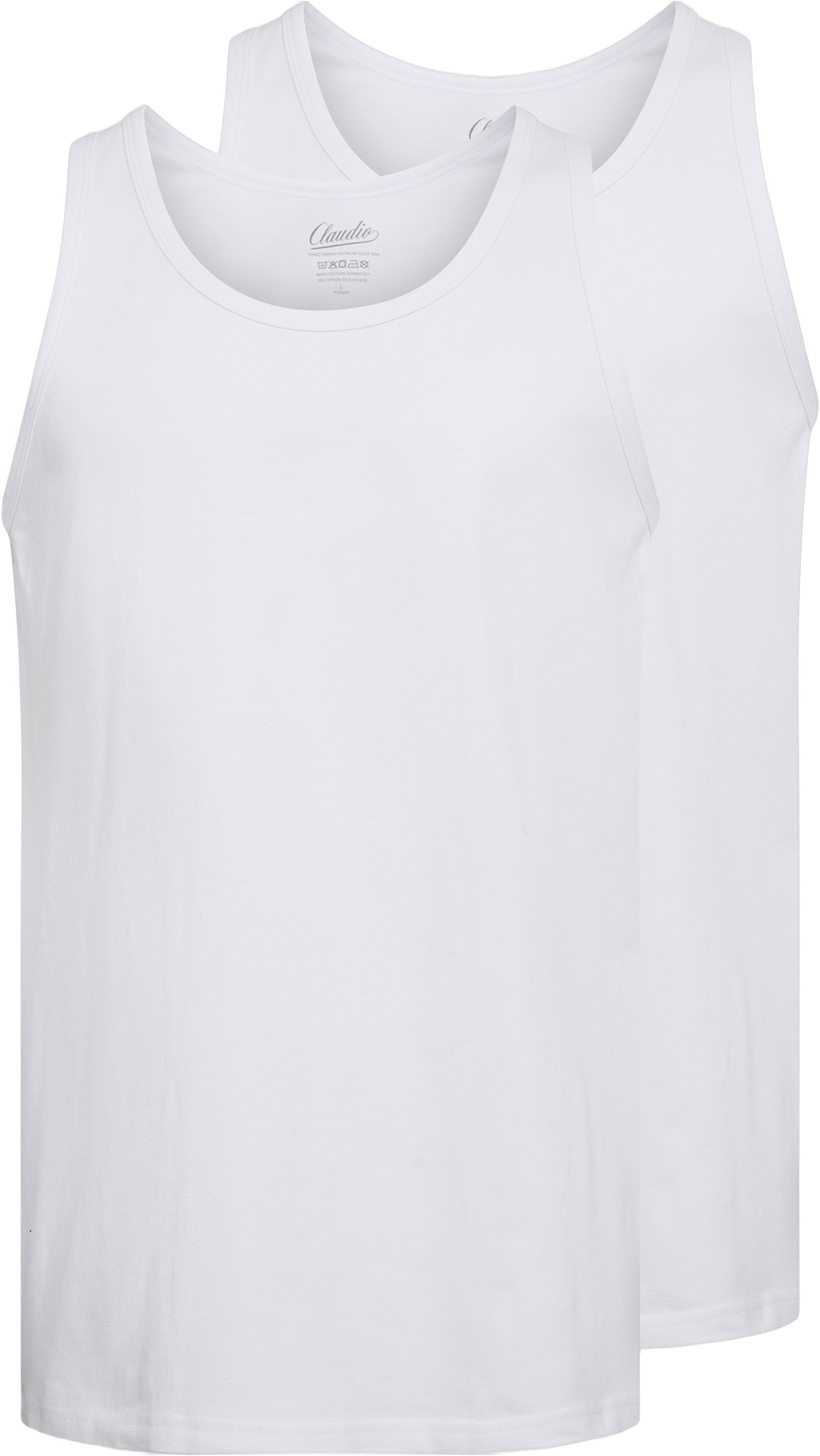 Claudio 2pack Tanktop Cotton