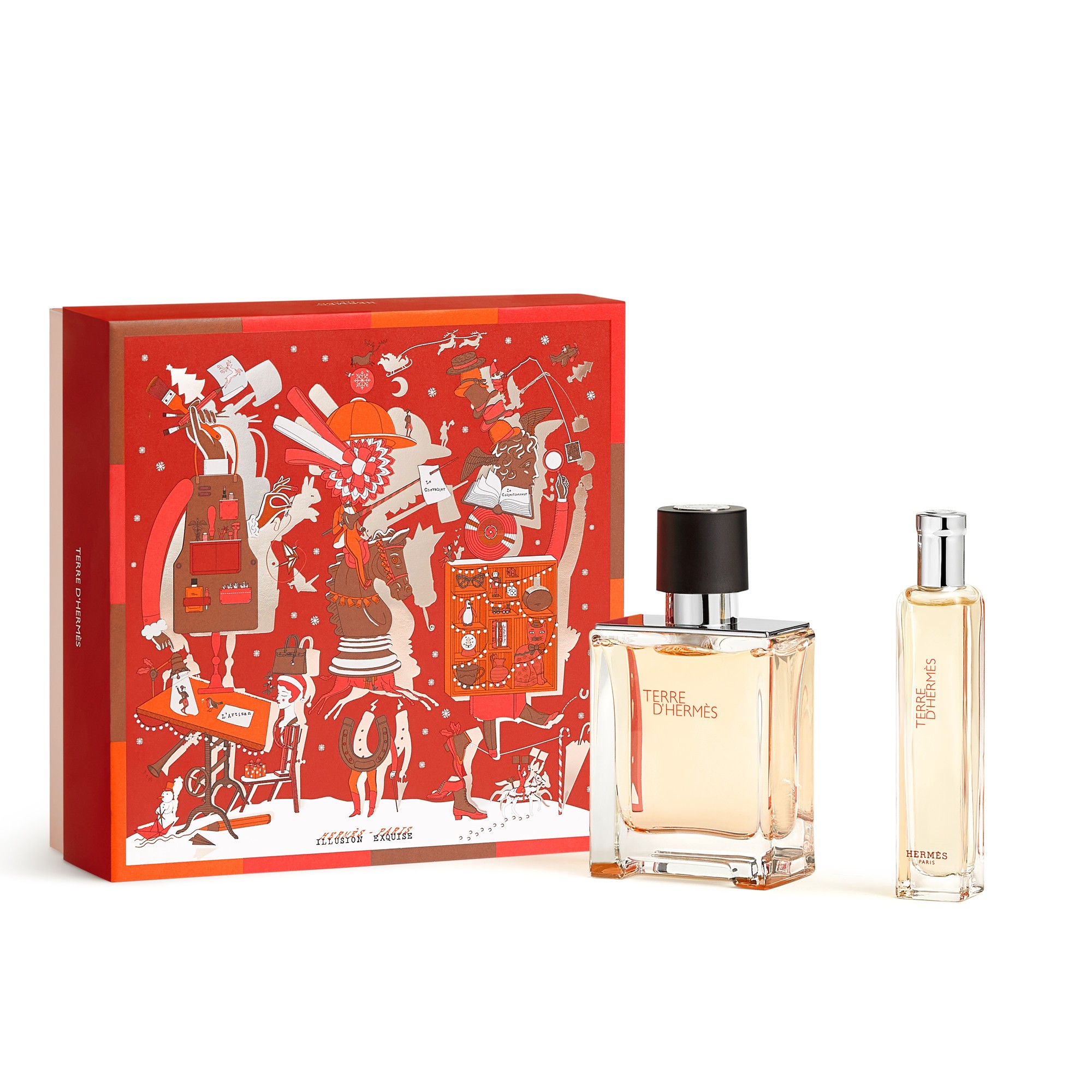 Terre D'hermès EDT SET 50ml + 15ml Feh26
